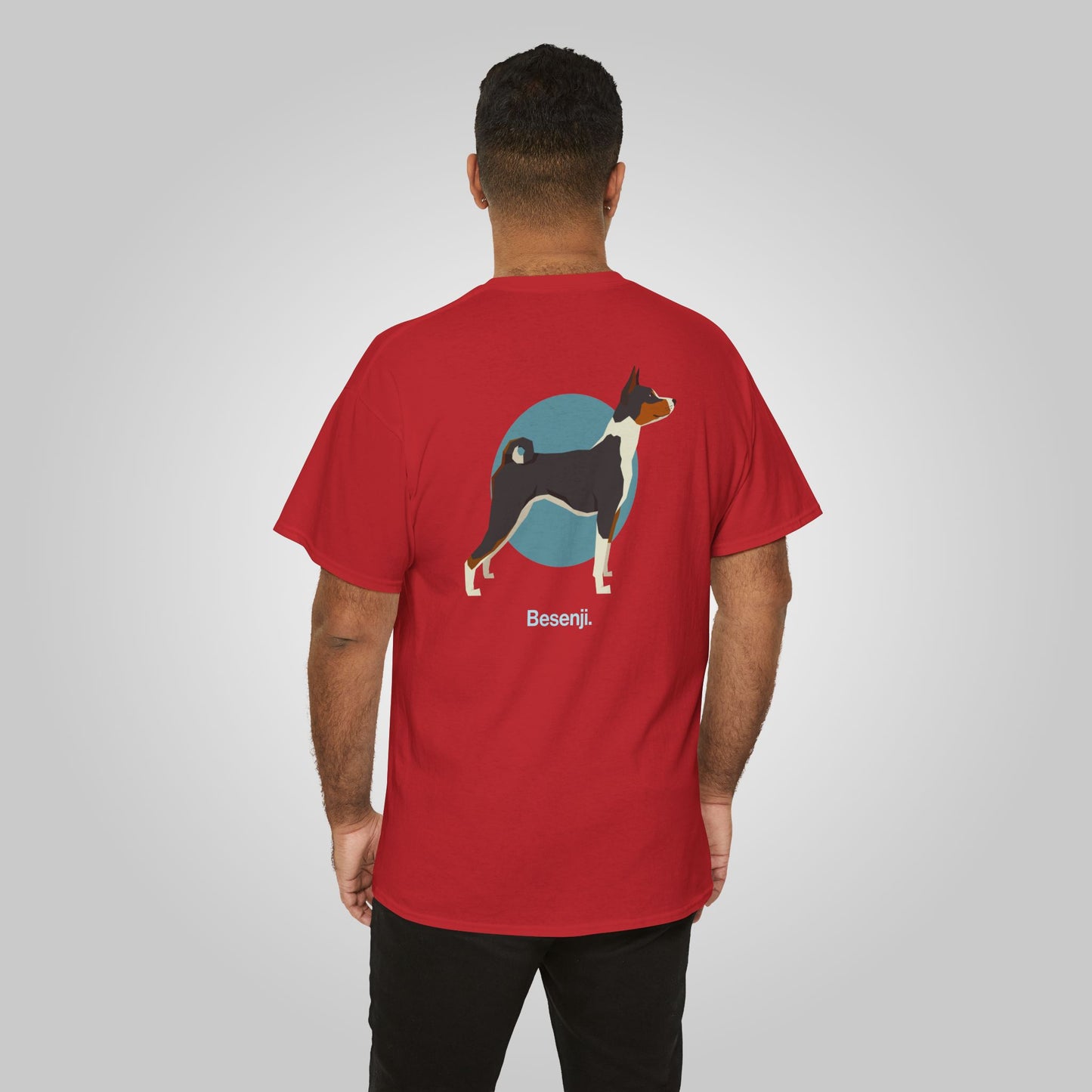 Basenji Dog Unisex Heavy Cotton Tee - Basenji Terrier Tee