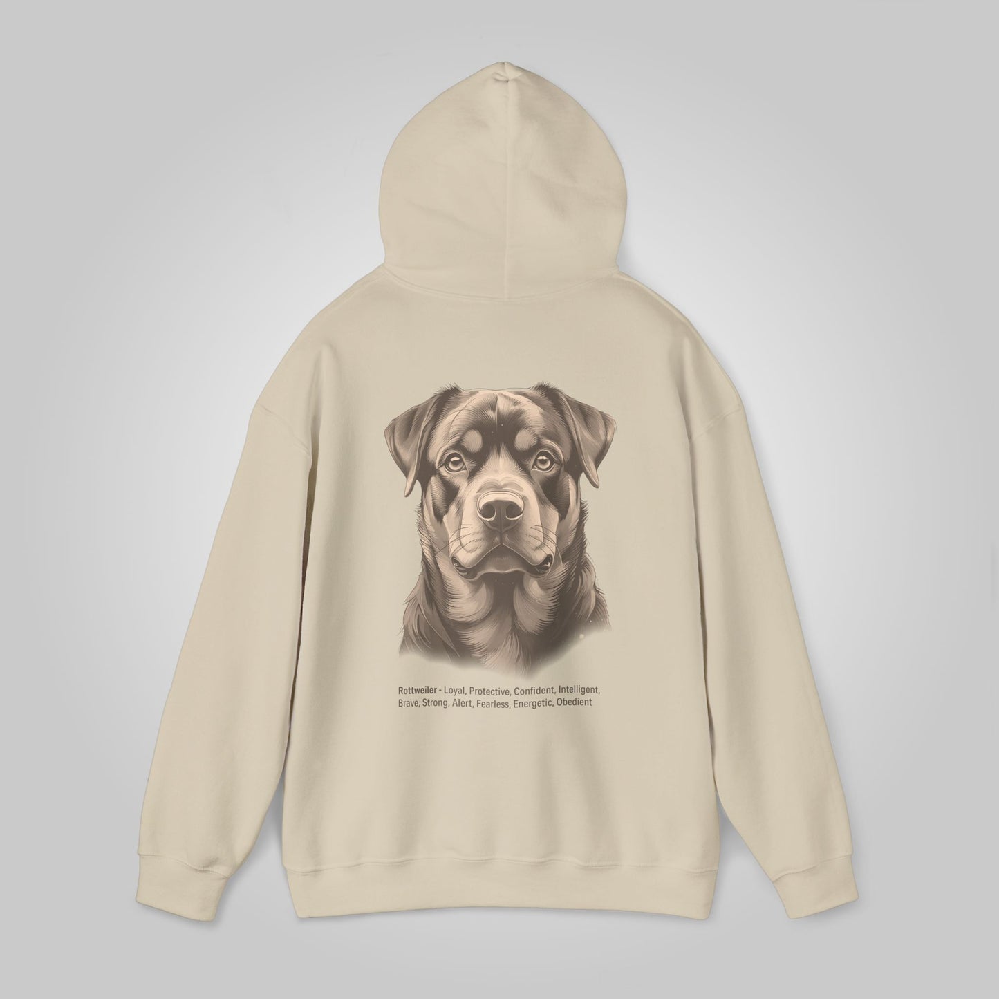 Rottweiler Dog Unisex Heavy Blend™ Hooded Sweatshirt - Rottweiler Hoodie