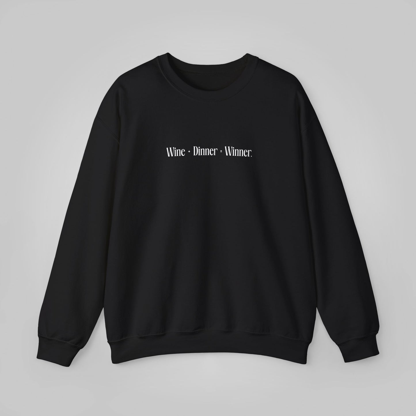 Wine+Dinner Unisex Heavy Blend™ Crewneck Sweatshirt - Winner Sweatshirt