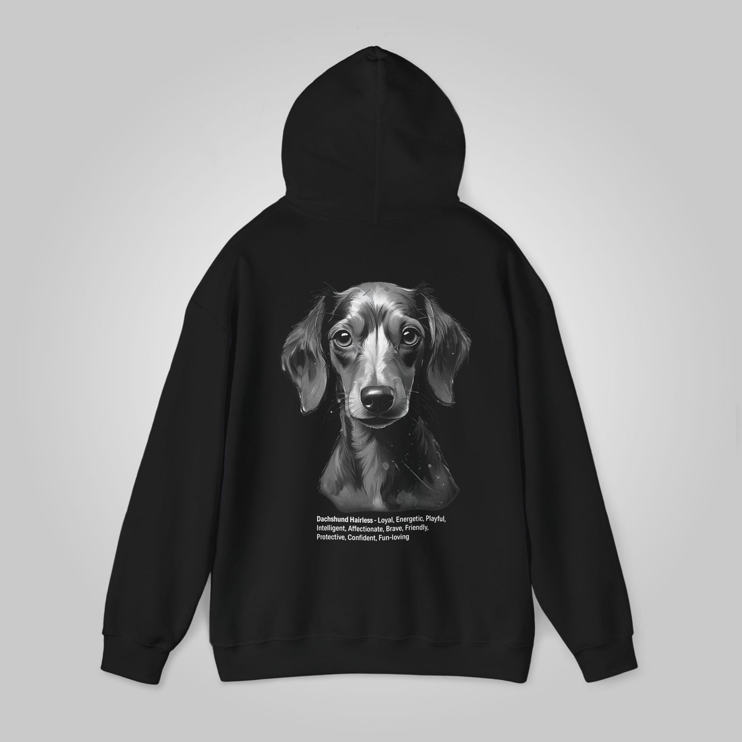 Dachshund hairless Dog Unisex Heavy Blend™ Hooded Sweatshirt - Dachshund hairless Hoodie