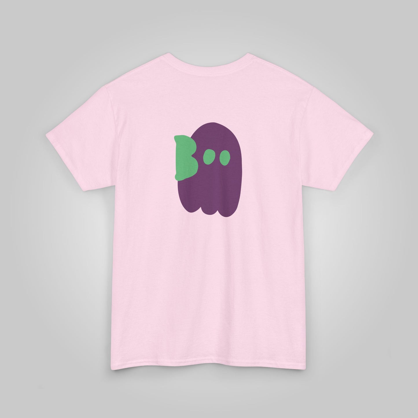 Halloween Boo Unisex Heavy Cotton Tee, Ghostly Gotcha Boo T-Shirt, Halloween Tee