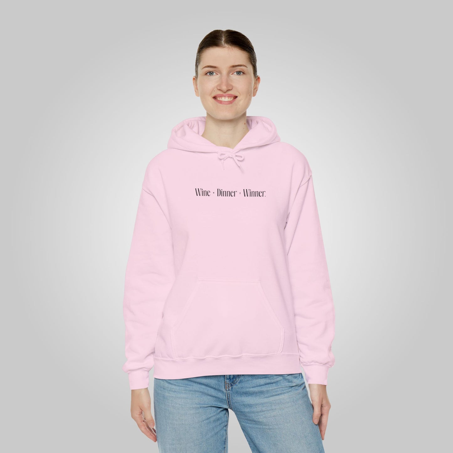 Wine+Dinner Unisex Heavy Blend™ Hooded Sweatshirt - Winner Hoodie