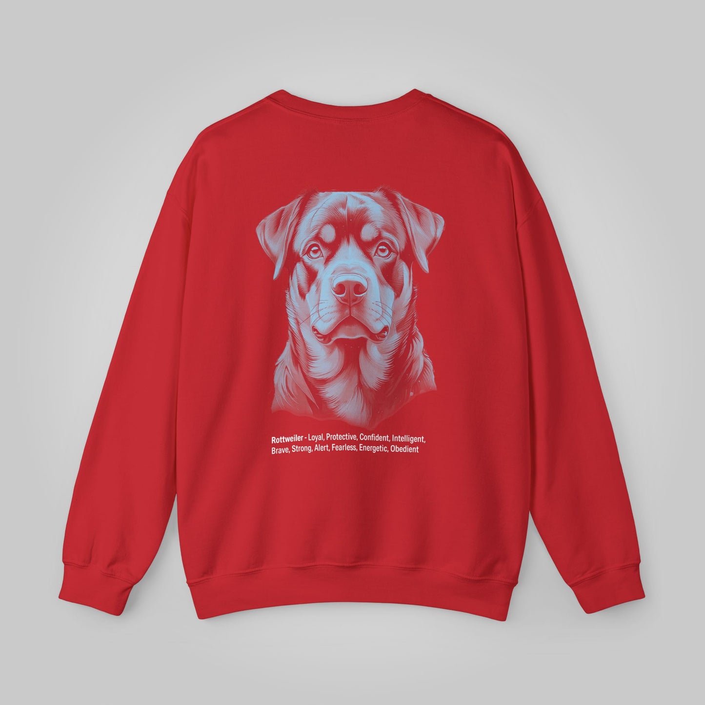 Rottweiler Dog Unisex Heavy Blend™ Crewneck Sweatshirt - Rottweiler Sweatshirt