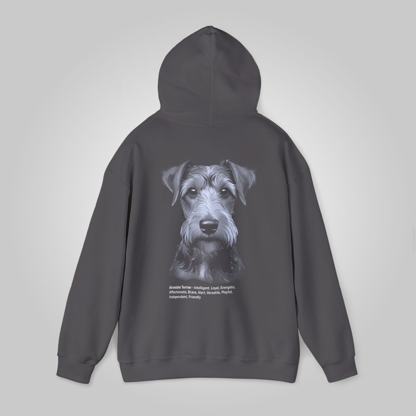 Airedale Terrier Dog Unisex Heavy Blend™ Hooded Sweatshirt - Airedale Terrier Hoodie