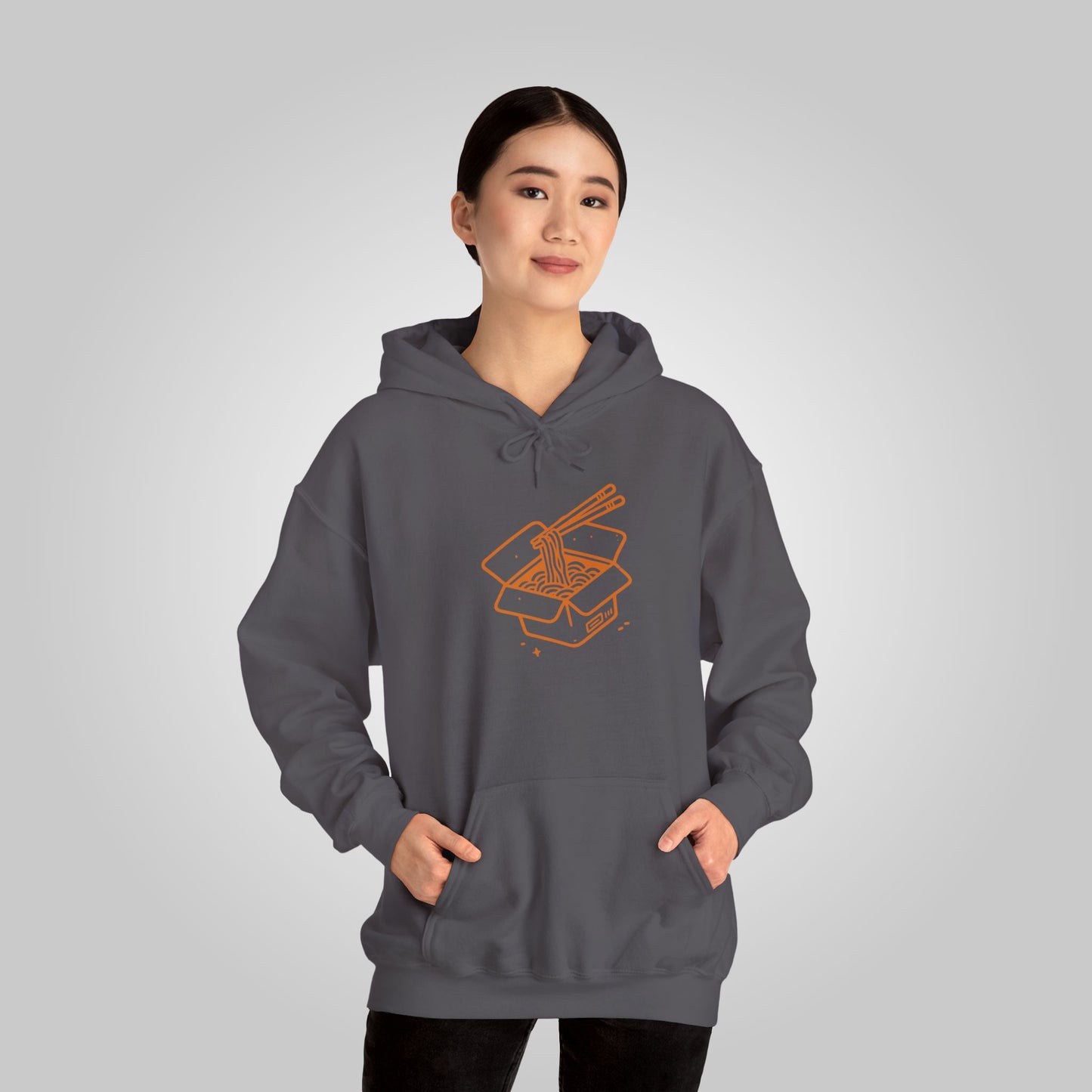 Noodles Unisex Heavy Blend™ Hooded Sweatshirt - Comfort Food  Hoodie - Noodles Hoodie