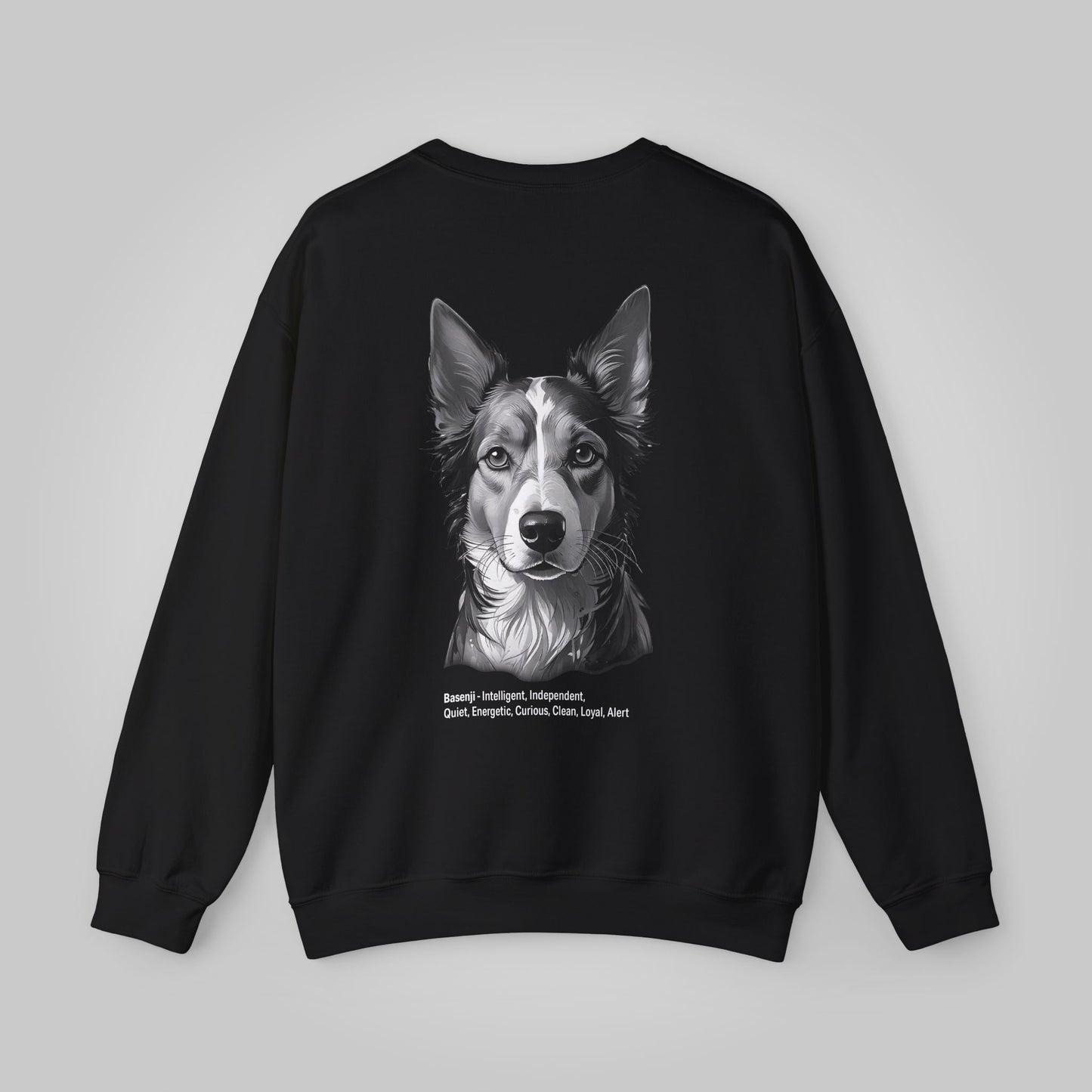 Basenji Dog Unisex Heavy Blend™ Crewneck Sweatshirt - Basenji Sweatshirt