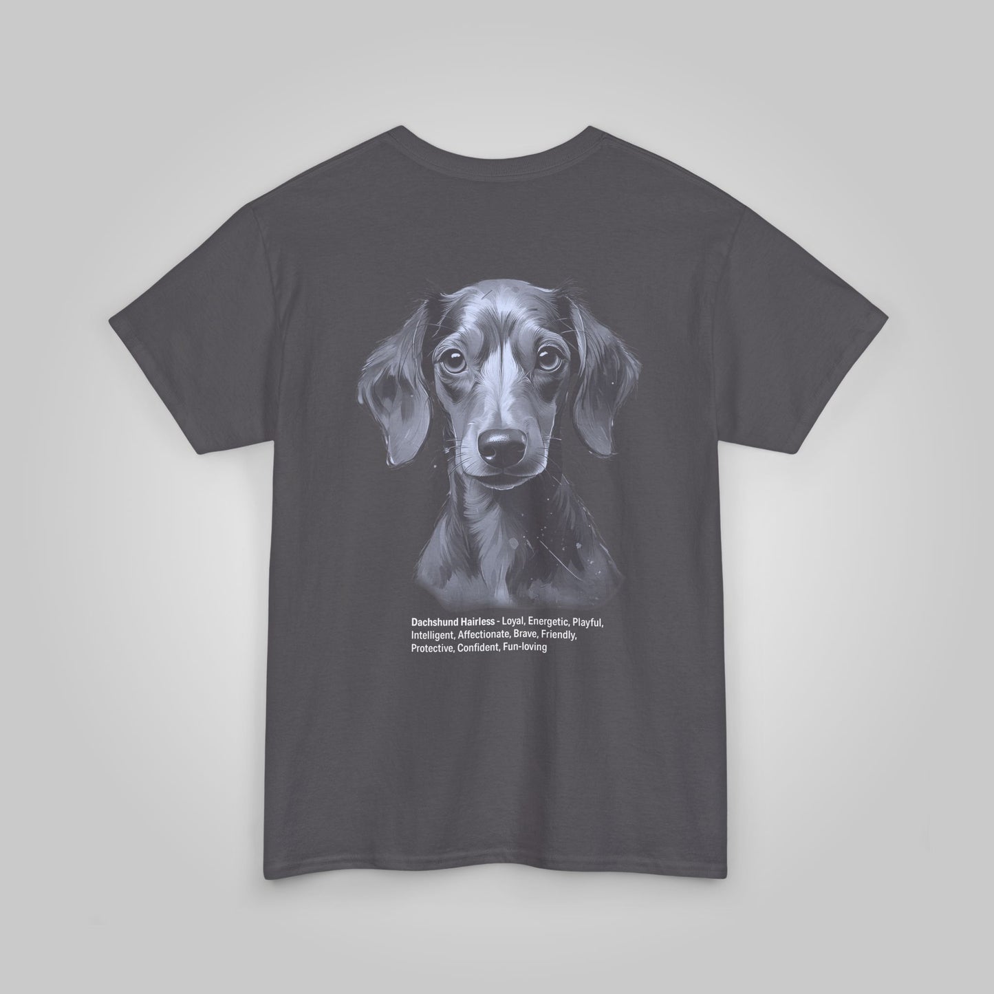 Dachshund hairless Dog Unisex Heavy Cotton Tee - Dachshund hairless Tee