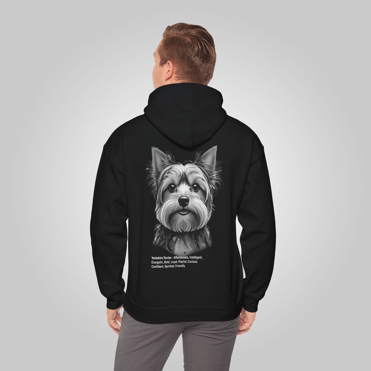 Yorkshire Terrier Dog Unisex Heavy Blend™ Hooded Sweatshirt - Yorkshire Terrier Hoodie