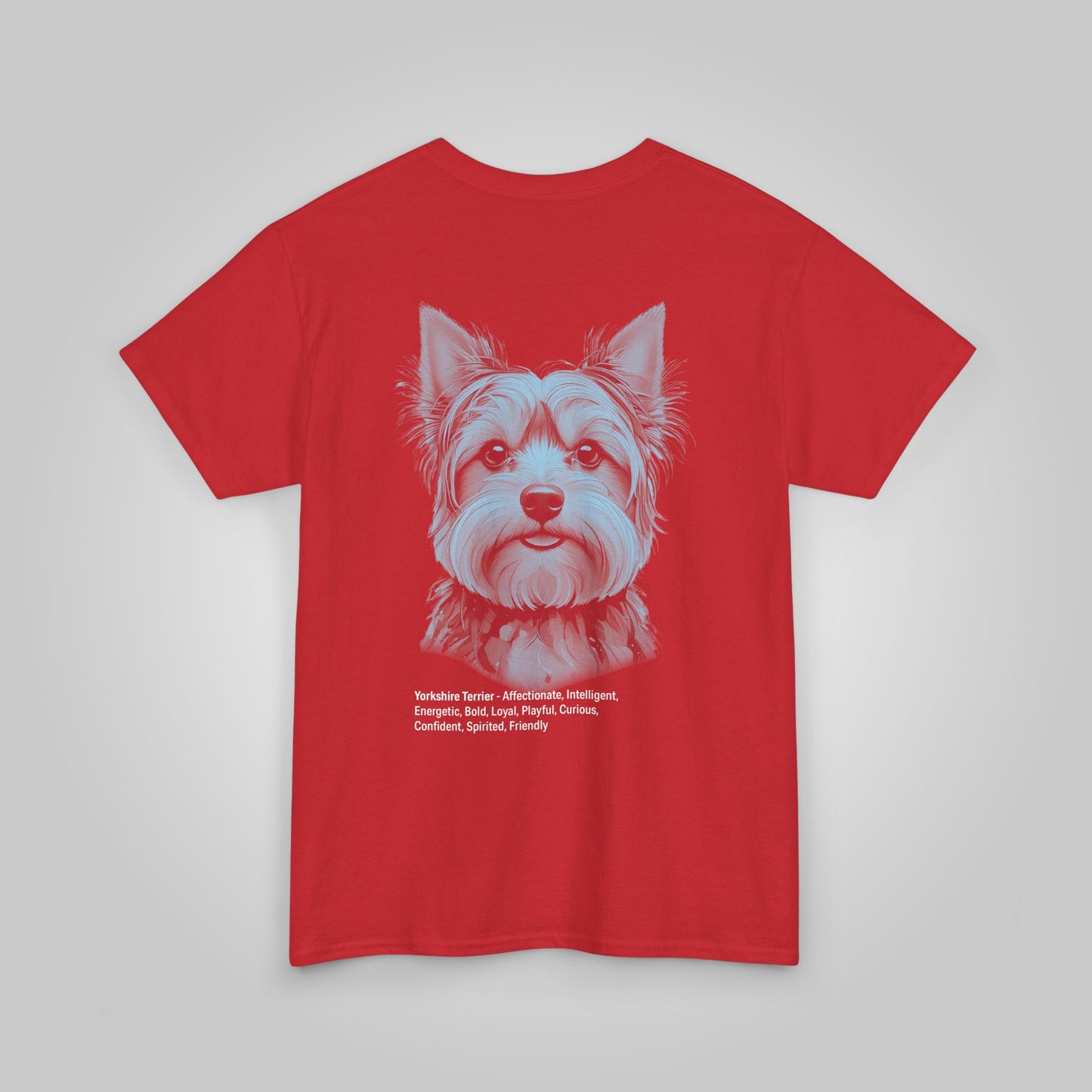 Yorkshire Terrier Dog Unisex Heavy Cotton Tee - Yorkshire Terrier Tee