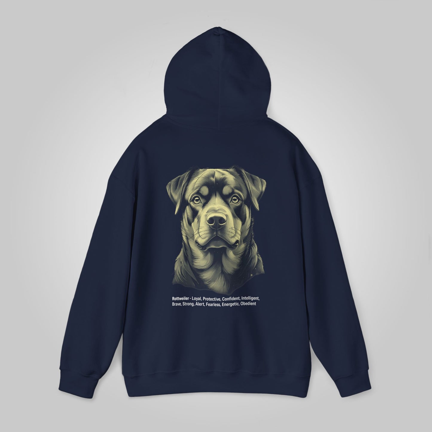 Rottweiler Dog Unisex Heavy Blend™ Hooded Sweatshirt - Rottweiler Hoodie