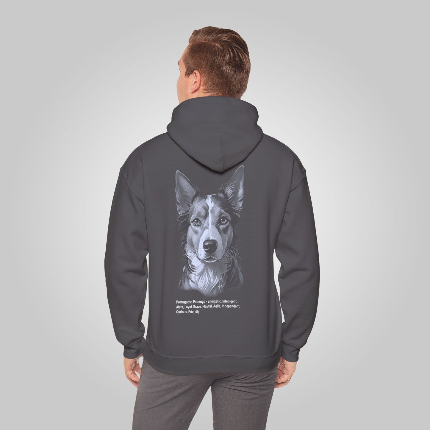 Portuguese Podengo Dog Unisex Heavy Blend™ Hooded Sweatshirt - Portuguese Podengo Hoodie