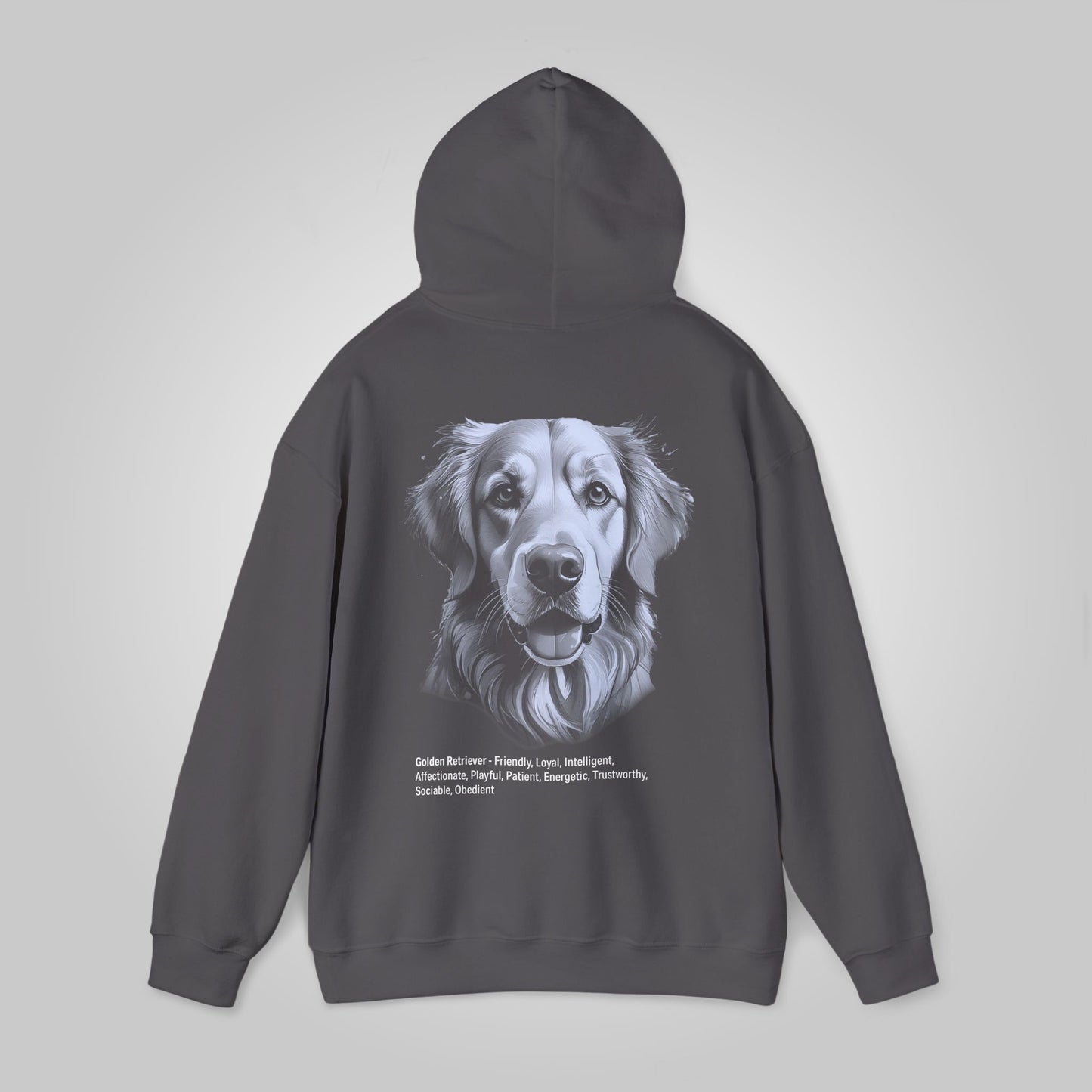 Golden Retriever Dog Unisex Heavy Blend™ Hooded Sweatshirt - Golden Retriever Hoodie