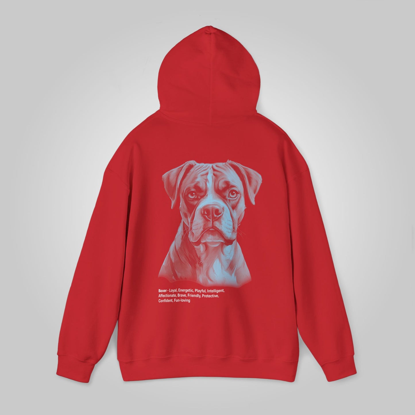 Boxer Dog Unisex Heavy Blend™ Hooded Sweatshirt - Boxer Hoodie