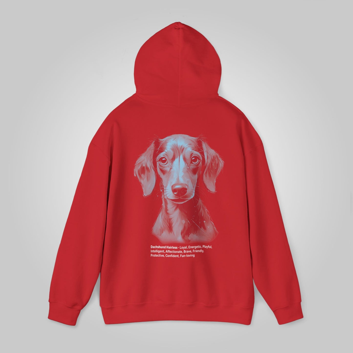 Dachshund hairless Dog Unisex Heavy Blend™ Hooded Sweatshirt - Dachshund hairless Hoodie