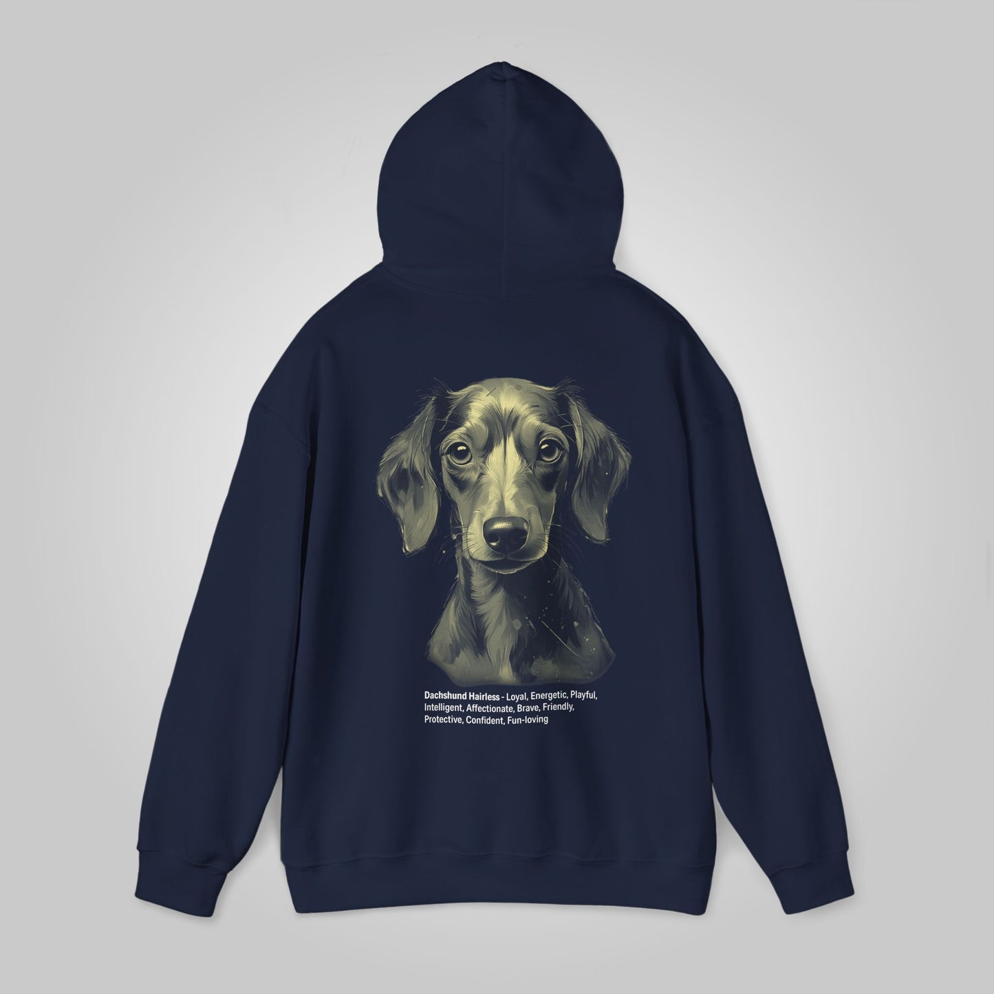 Dachshund hairless Dog Unisex Heavy Blend™ Hooded Sweatshirt - Dachshund hairless Hoodie