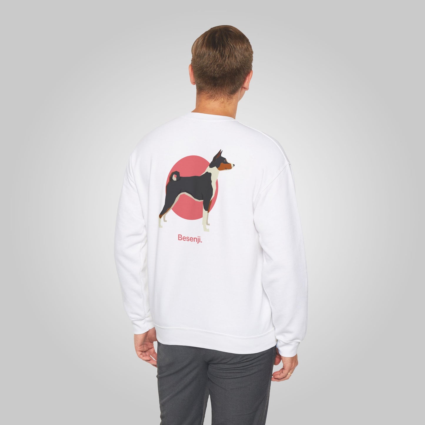 Basenji Dog Unisex Heavy Blend™ Crewneck Sweatshirt - Basenji Sweatshirt