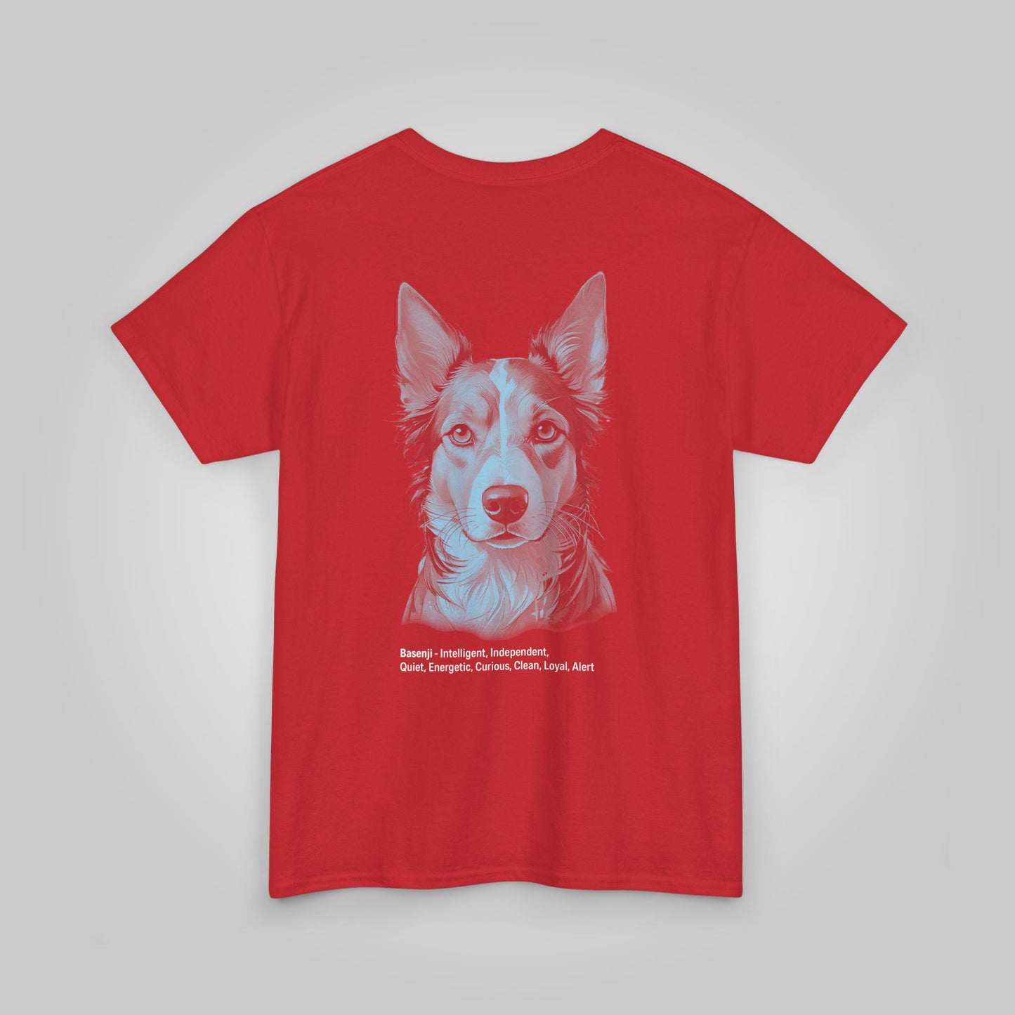 Basenji Dog Unisex Heavy Cotton Tee - Basenji Terrier Tee