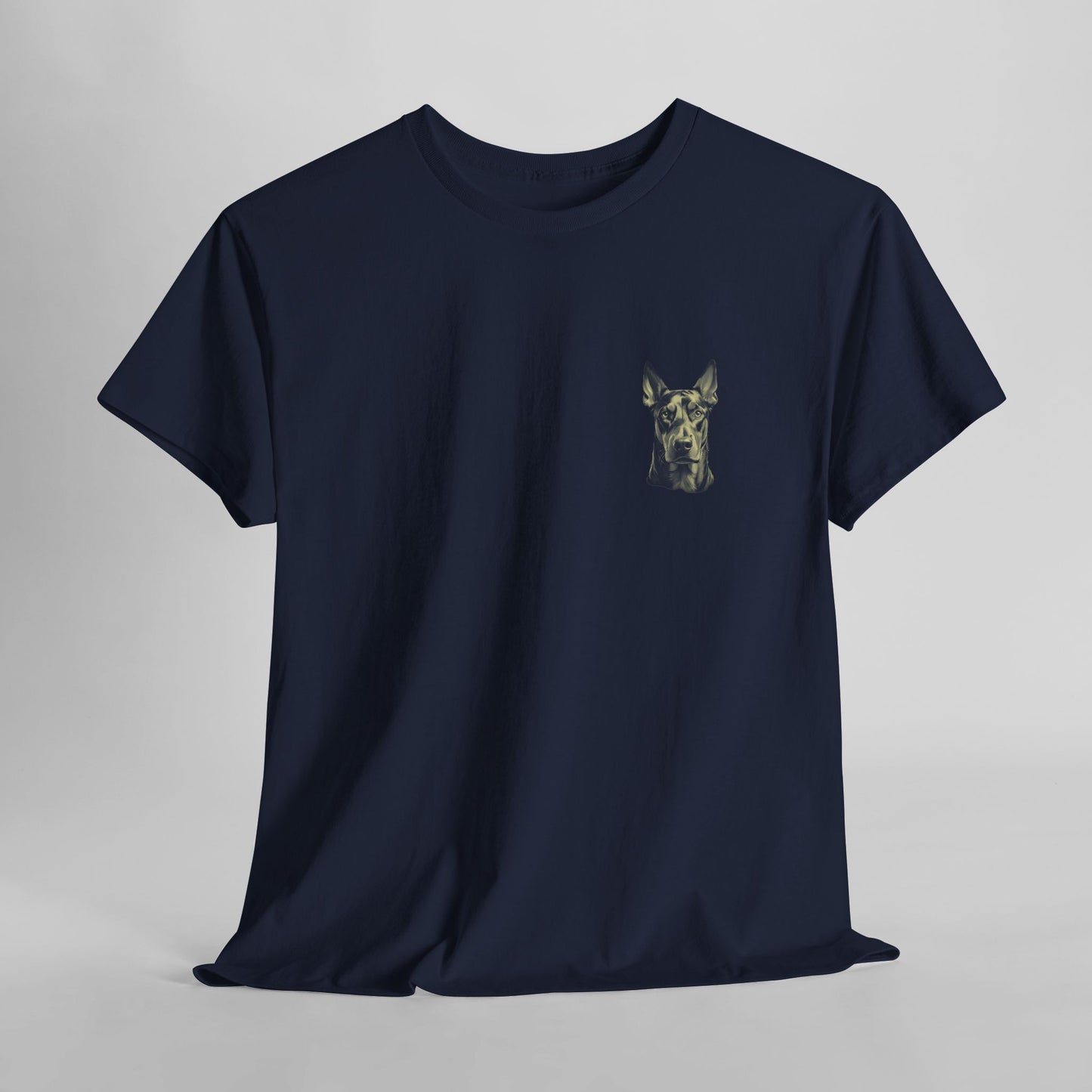 Doberman Dog Unisex Heavy Cotton Tee - Doberman Tee