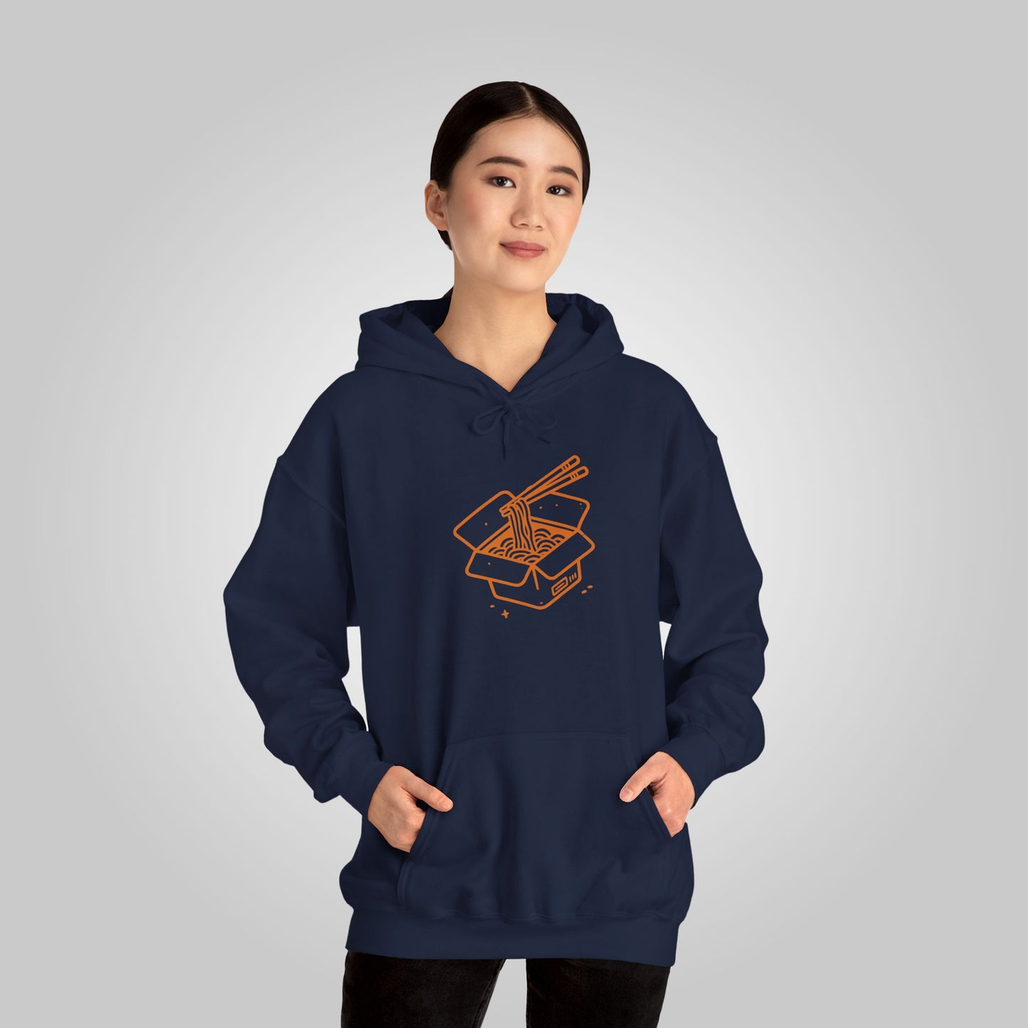 Noodles Unisex Heavy Blend™ Hooded Sweatshirt - Comfort Food  Hoodie - Noodles Hoodie