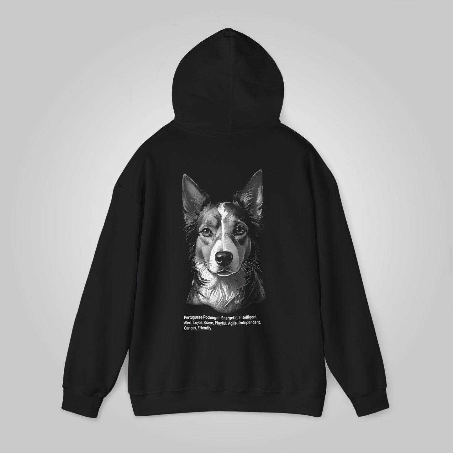 Portuguese Podengo Dog Unisex Heavy Blend™ Hooded Sweatshirt - Portuguese Podengo Hoodie