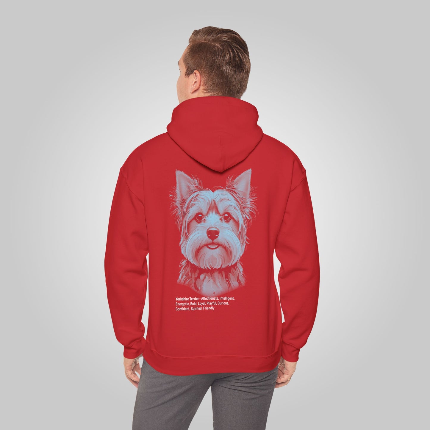 Yorkshire Terrier Dog Unisex Heavy Blend™ Hooded Sweatshirt - Yorkshire Terrier Hoodie