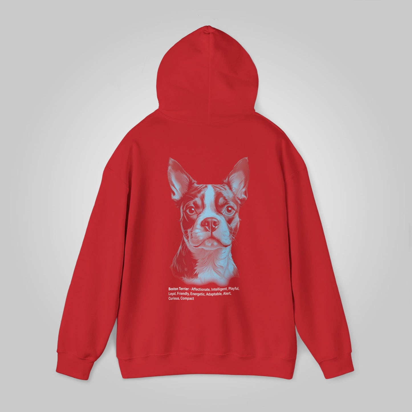 Boston Terrier Dog Unisex Heavy Blend™ Hooded Sweatshirt - Boston Terrier Hoodie