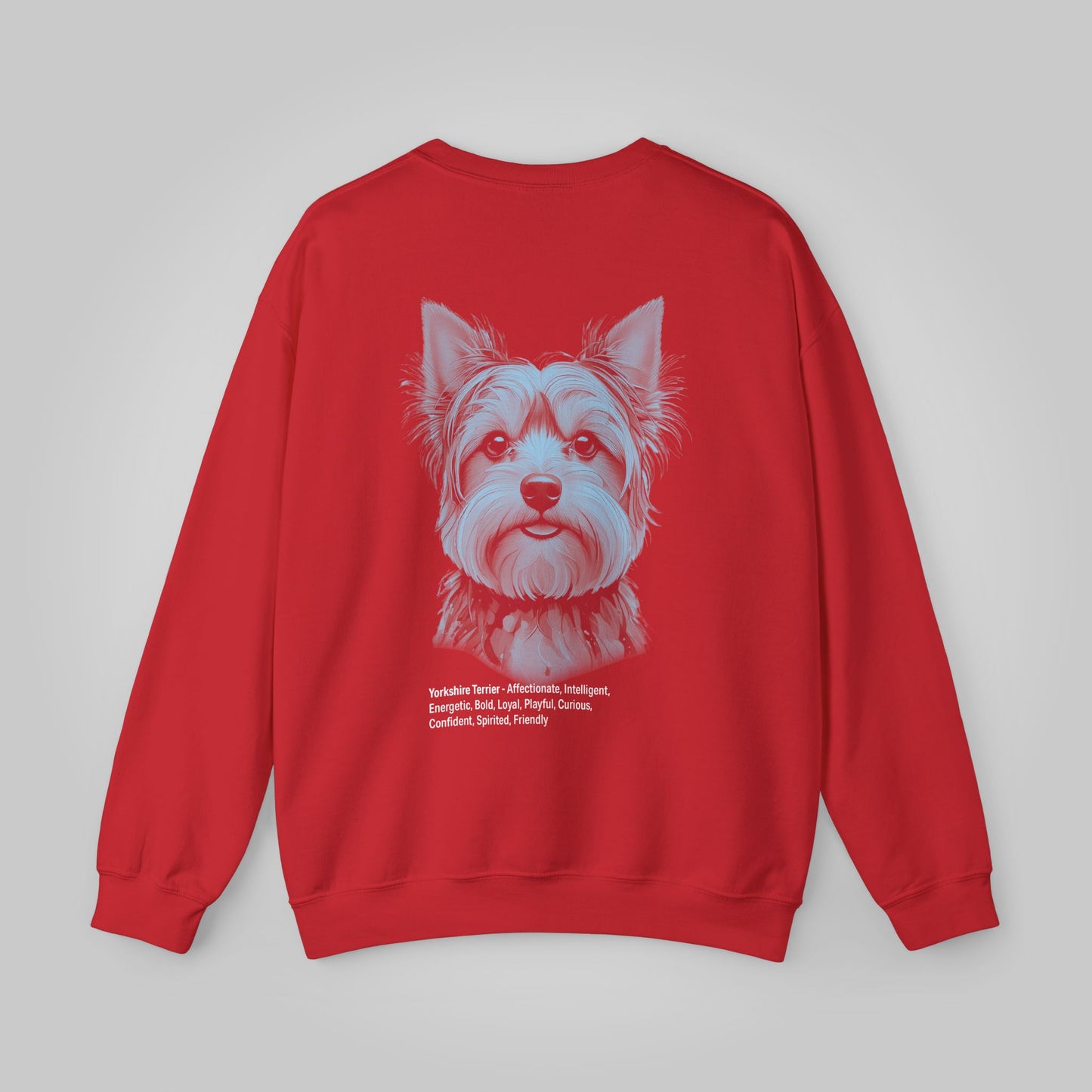 Yorkshire Terrier Dog Unisex Heavy Blend™ Crewneck Sweatshirt - Yorkshire Terrier Sweatshirt