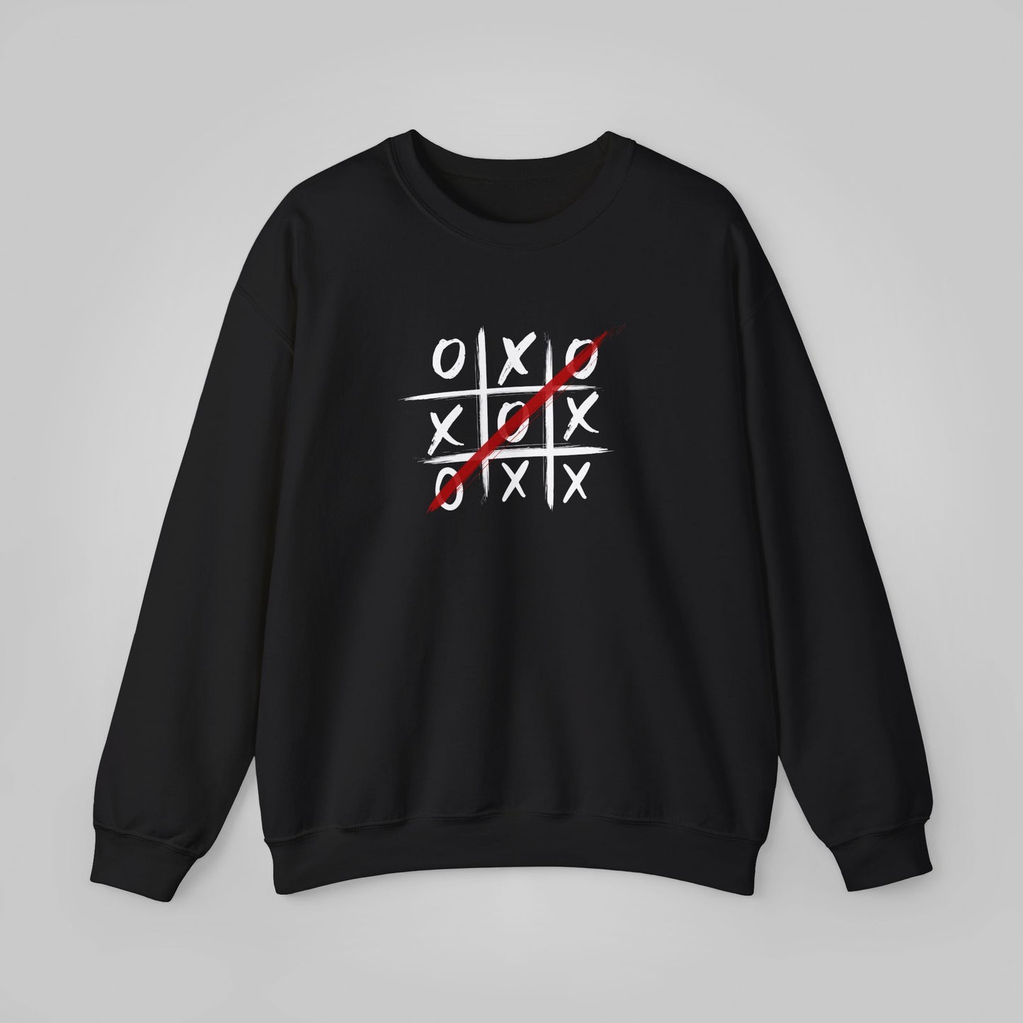 Tic-Tac-Toe Unisex Heavy Blend™ Crewneck Sweatshirt - Playful  Sweatshirt - Tic-Tac-Toe Sweatshirt