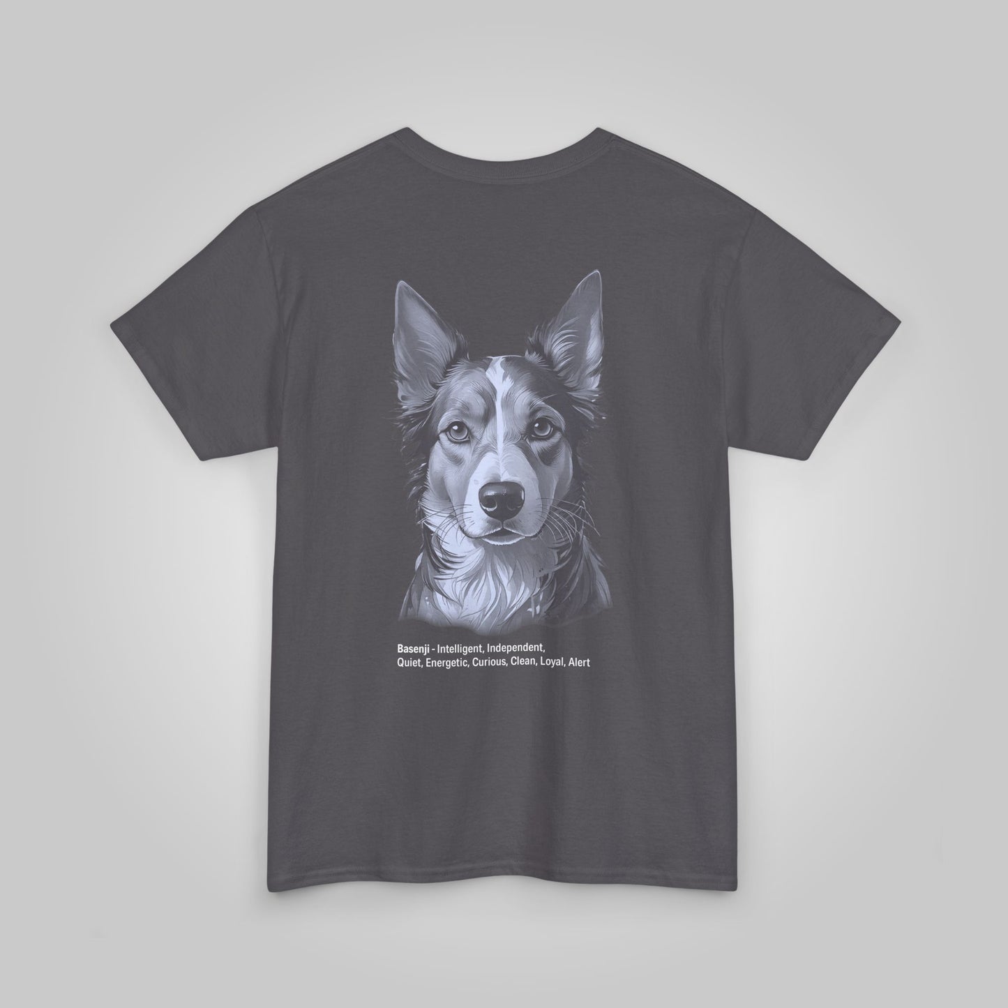 Basenji Dog Unisex Heavy Cotton Tee - Basenji Terrier Tee