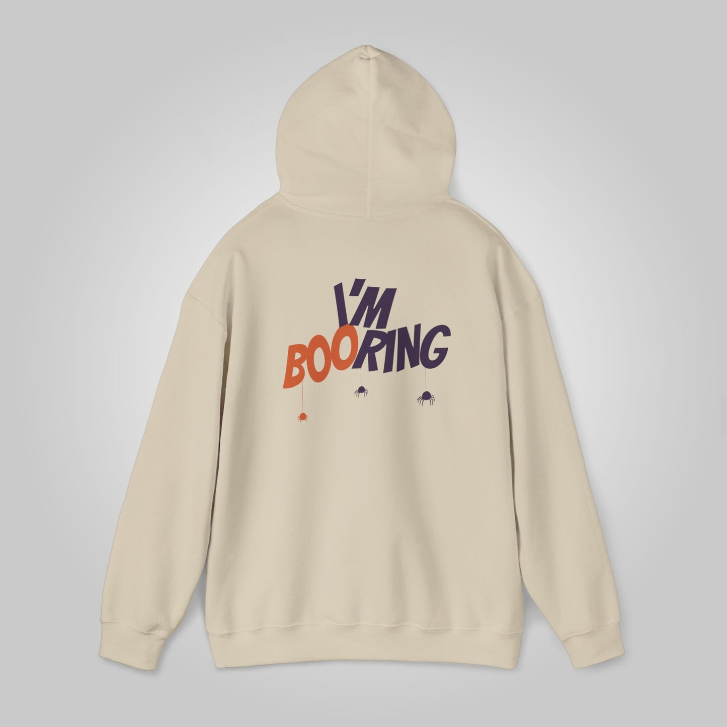 Halloween I am booring Unisex Heavy Blend™ Hooded Sweatshirt, I am booring Hoodie, Halloween Hoodie