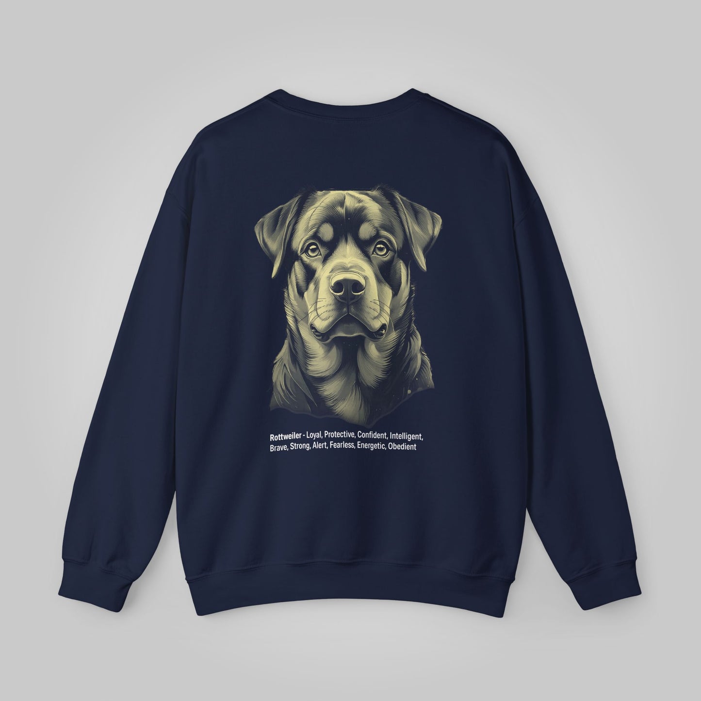 Rottweiler Dog Unisex Heavy Blend™ Crewneck Sweatshirt - Rottweiler Sweatshirt