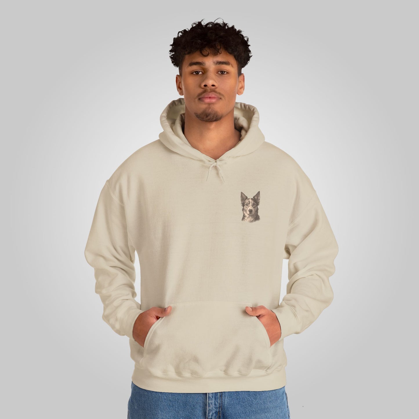 Portuguese Podengo Dog Unisex Heavy Blend™ Hooded Sweatshirt - Portuguese Podengo Hoodie