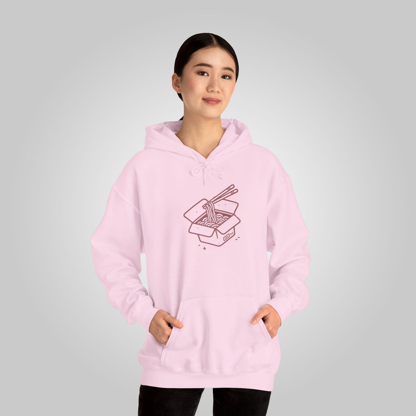 Noodles Unisex Heavy Blend™ Hooded Sweatshirt - Comfort Food  Hoodie - Noodles Hoodie