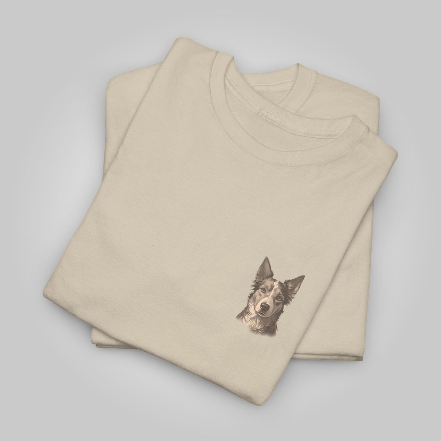 Portuguese Podengo Dog Unisex Heavy Cotton Tee - Portuguese Podengo Tee