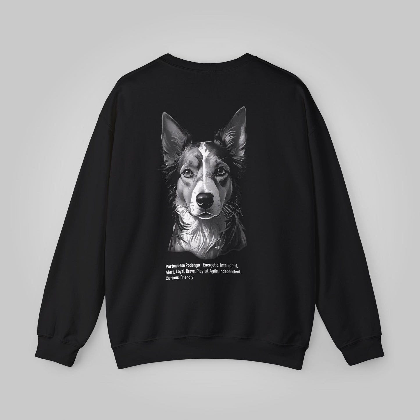 Portuguese Podengo Dog Unisex Heavy Blend™ Crewneck Sweatshirt - Portuguese Podengo Sweatshirt