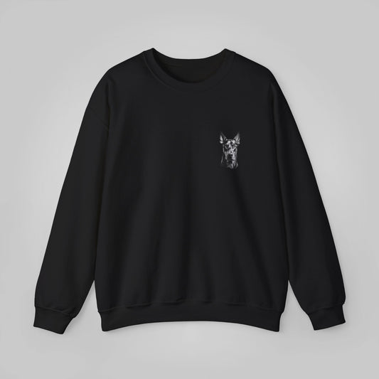 Doberman Dog Unisex Heavy Blend™ Crewneck Sweatshirt - Doberman Sweatshirt