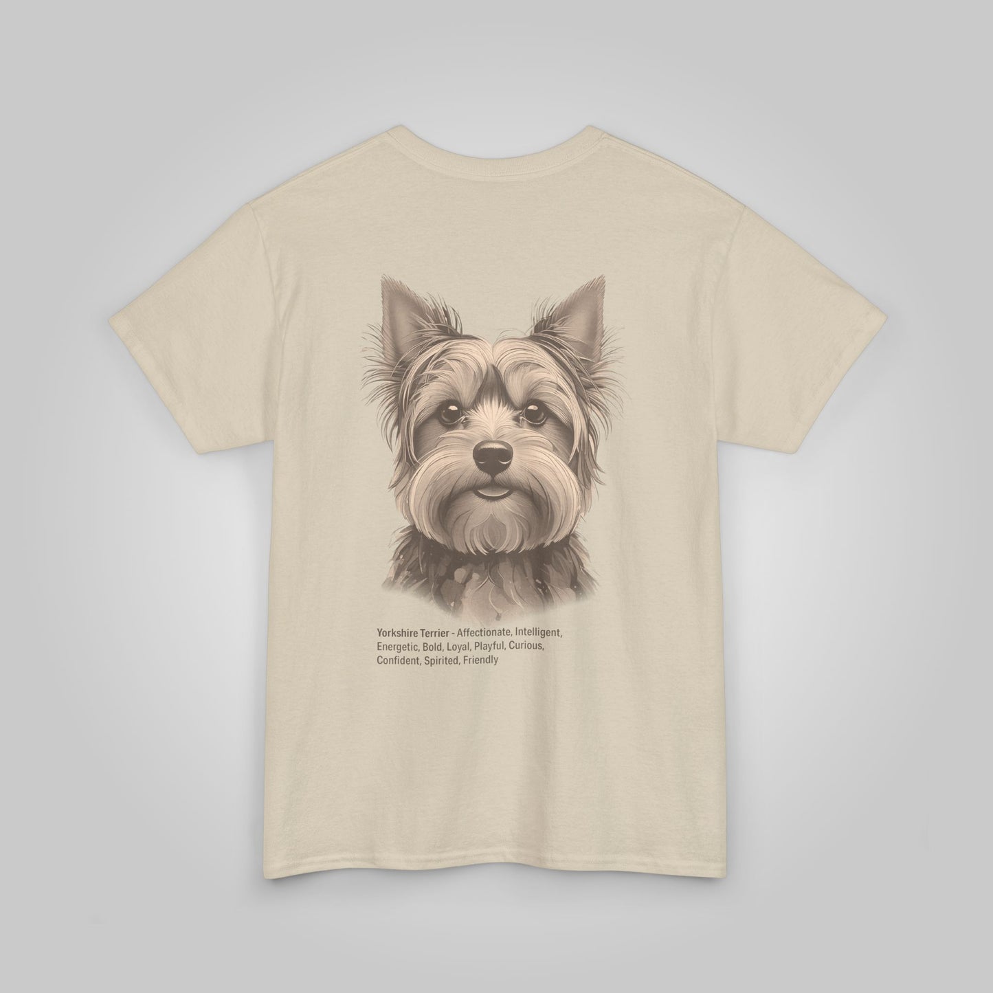 Yorkshire Terrier Dog Unisex Heavy Cotton Tee - Yorkshire Terrier Tee