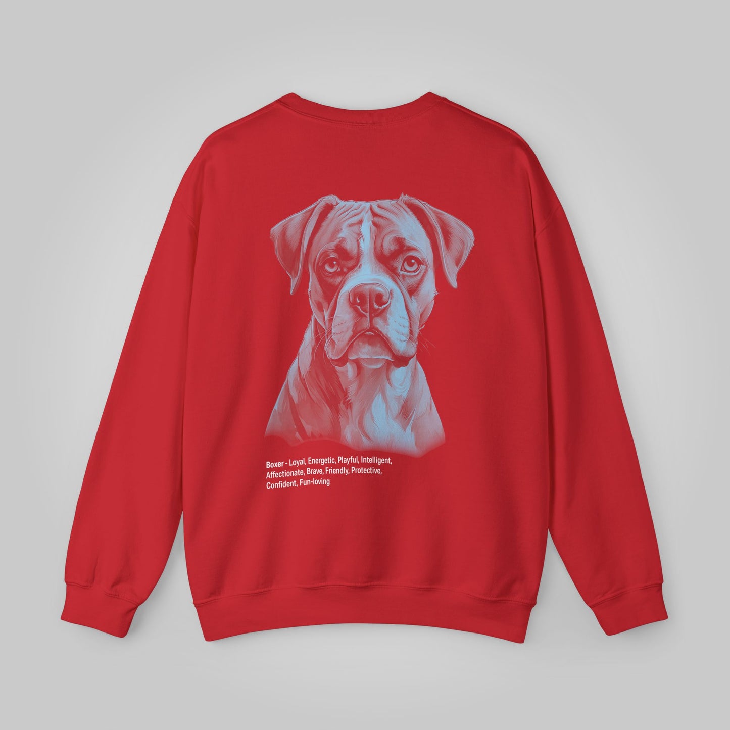 Boxer Dog Unisex Heavy Blend™ Crewneck Sweatshirt - Boxer Sweatshirt