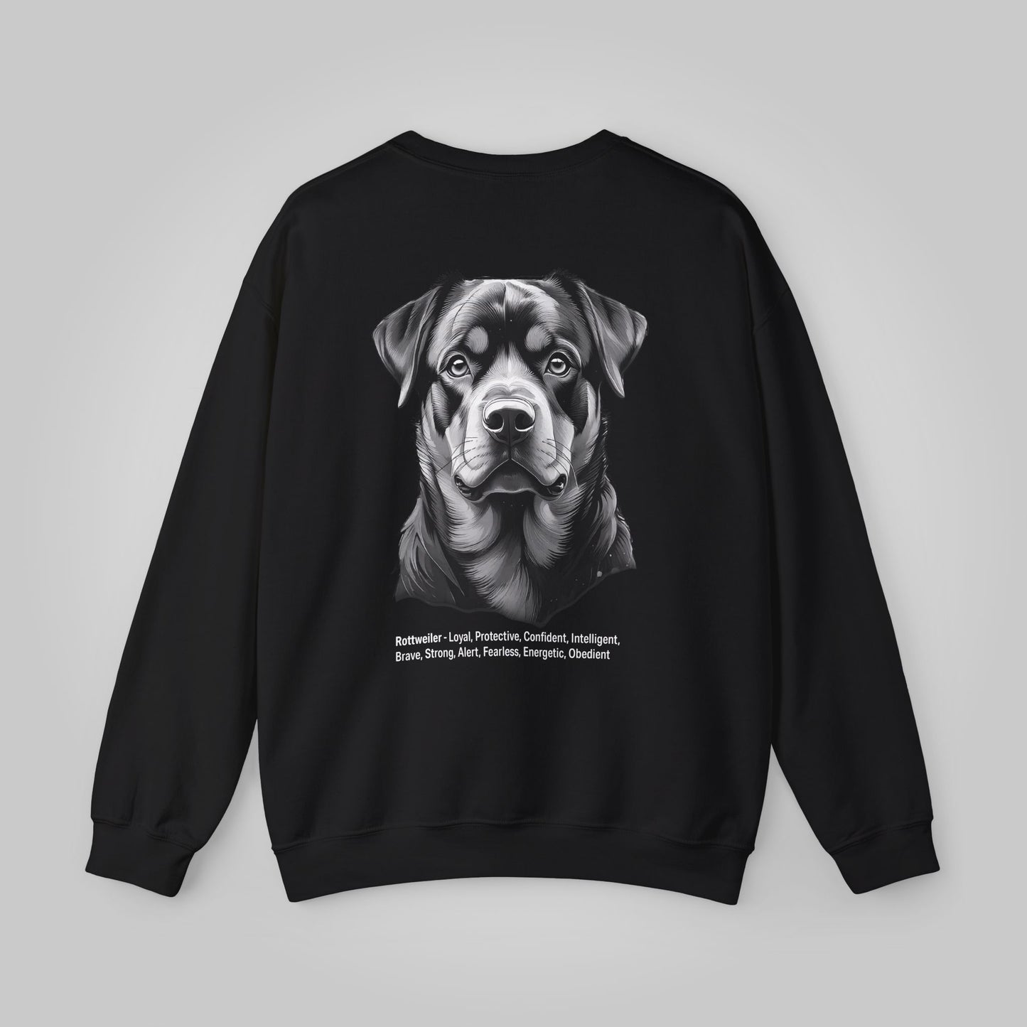 Rottweiler Dog Unisex Heavy Blend™ Crewneck Sweatshirt - Rottweiler Sweatshirt