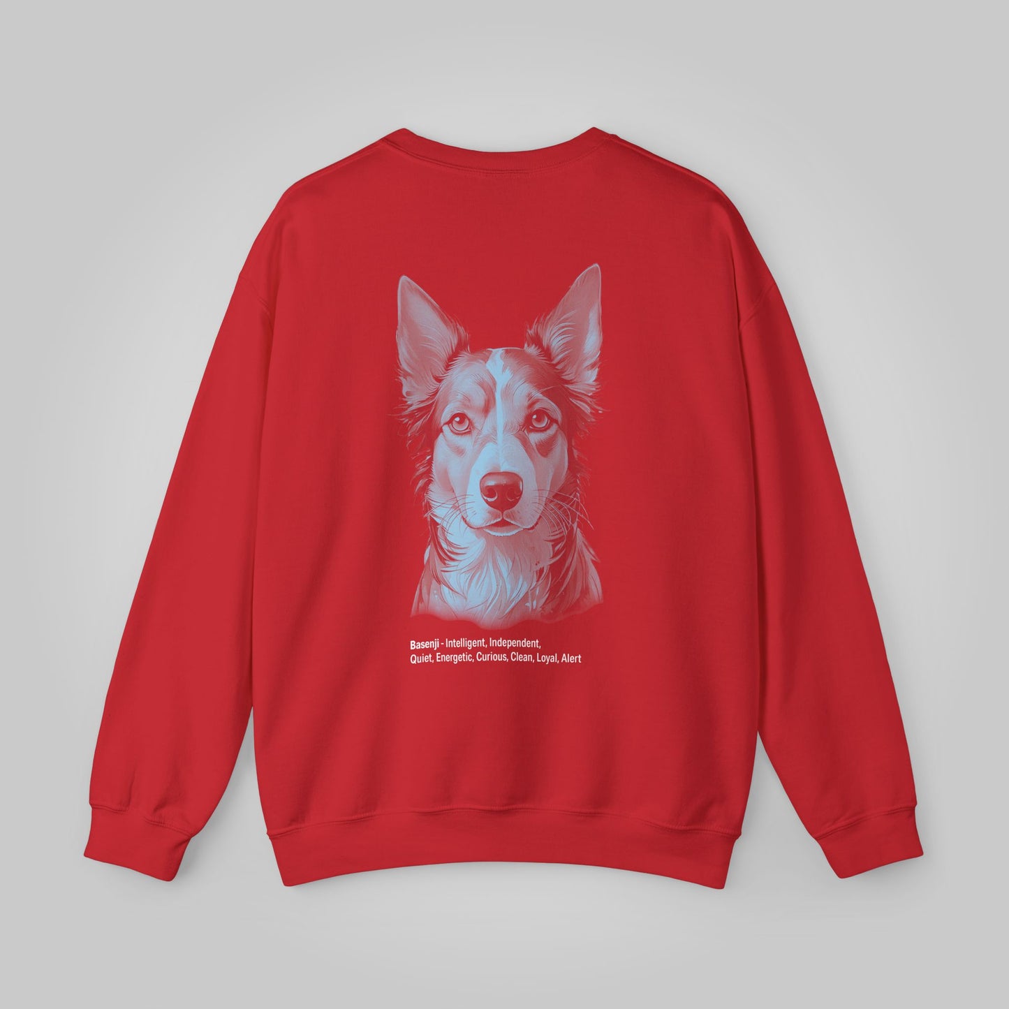 Basenji Dog Unisex Heavy Blend™ Crewneck Sweatshirt - Basenji Sweatshirt