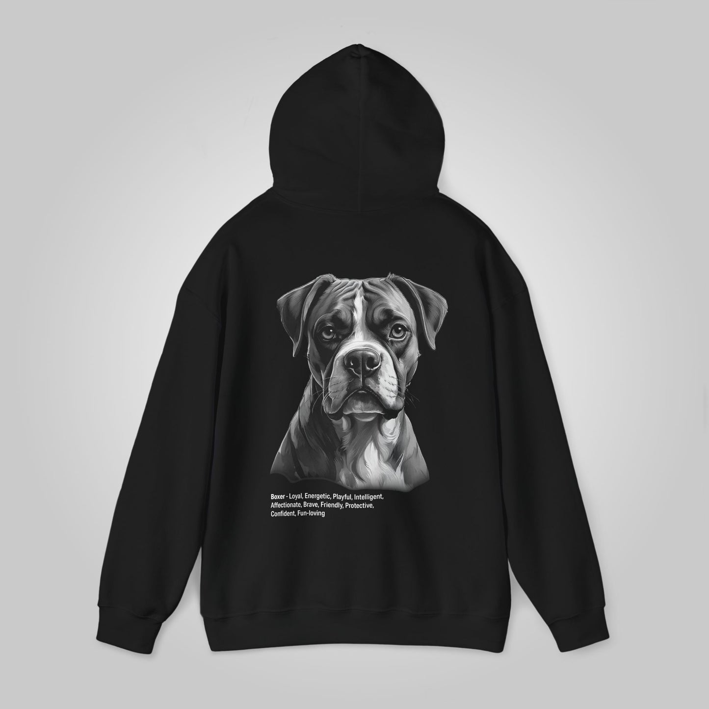 Boxer Dog Unisex Heavy Blend™ Hooded Sweatshirt - Boxer Hoodie