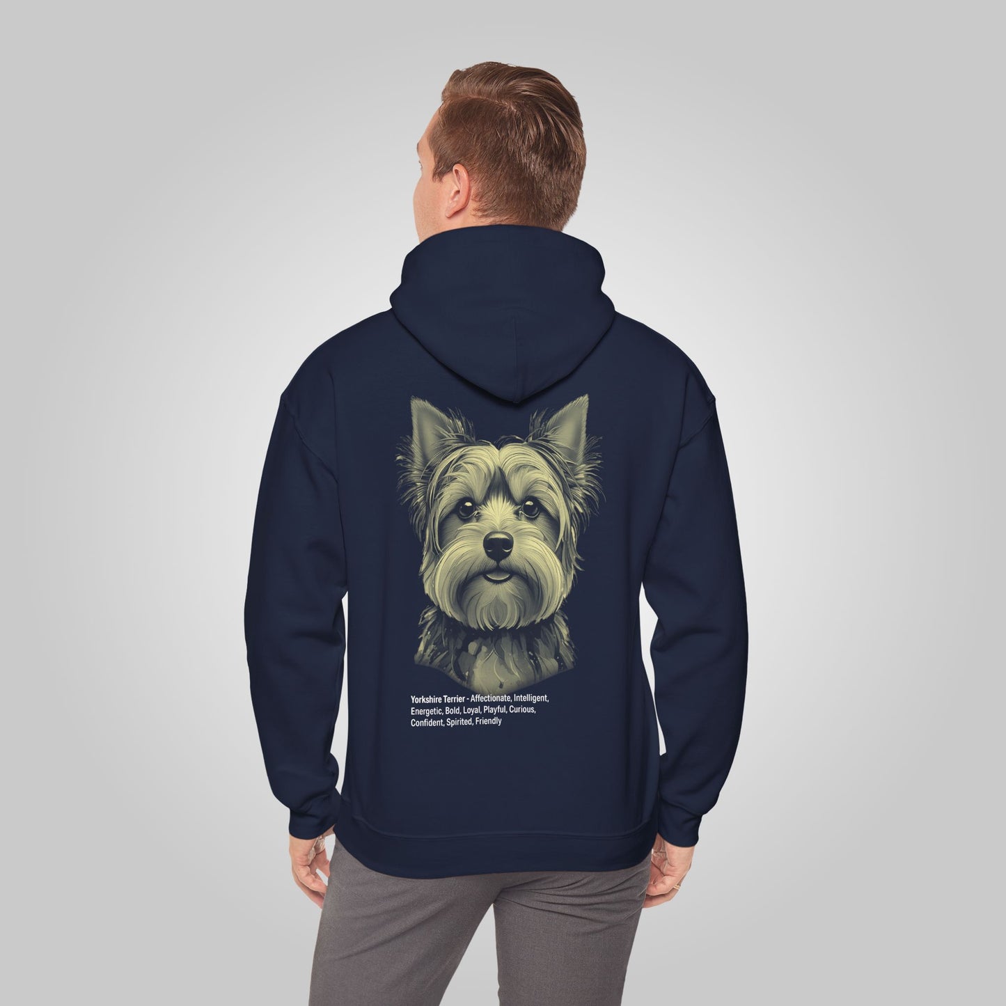 Yorkshire Terrier Dog Unisex Heavy Blend™ Hooded Sweatshirt - Yorkshire Terrier Hoodie