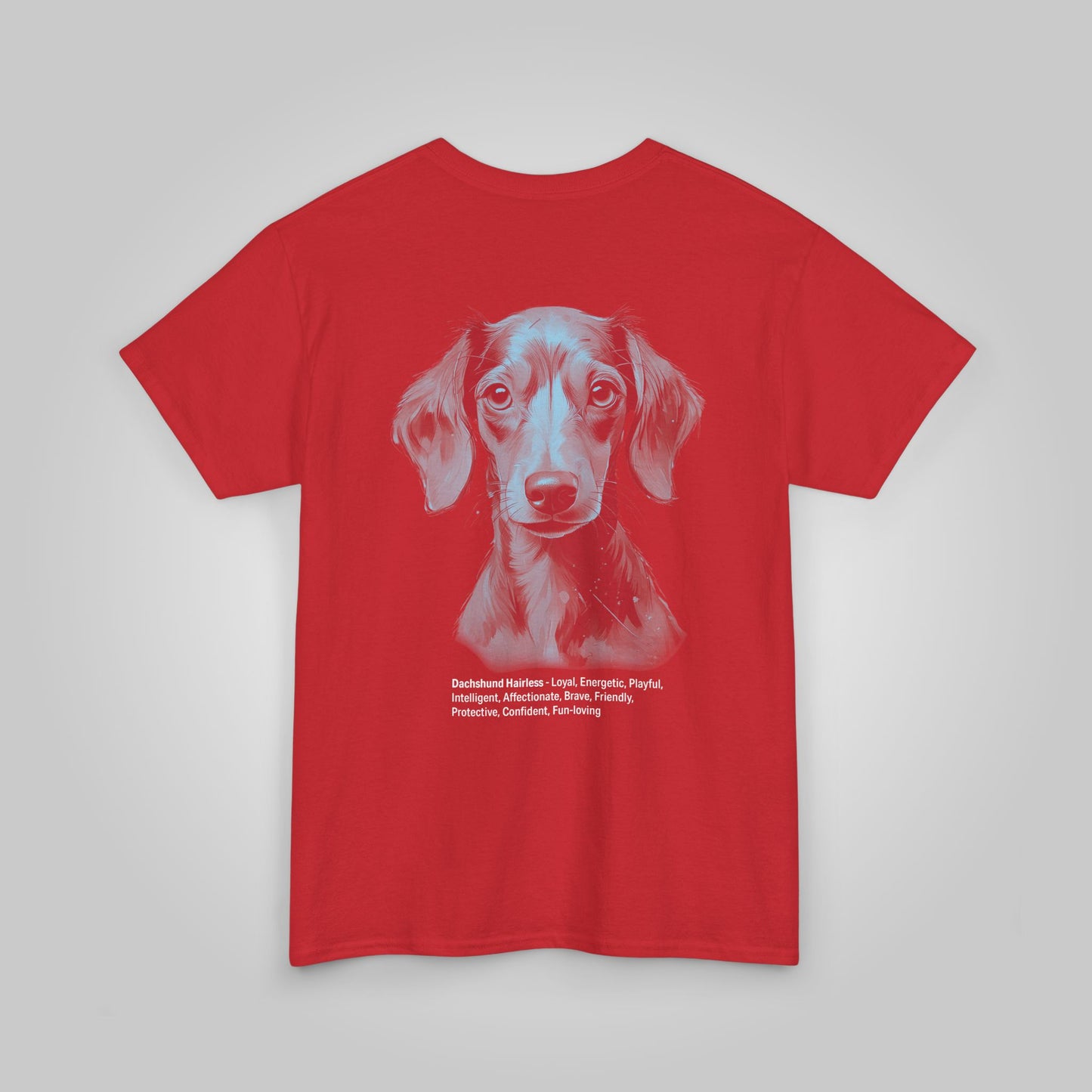 Dachshund hairless Dog Unisex Heavy Cotton Tee - Dachshund hairless Tee