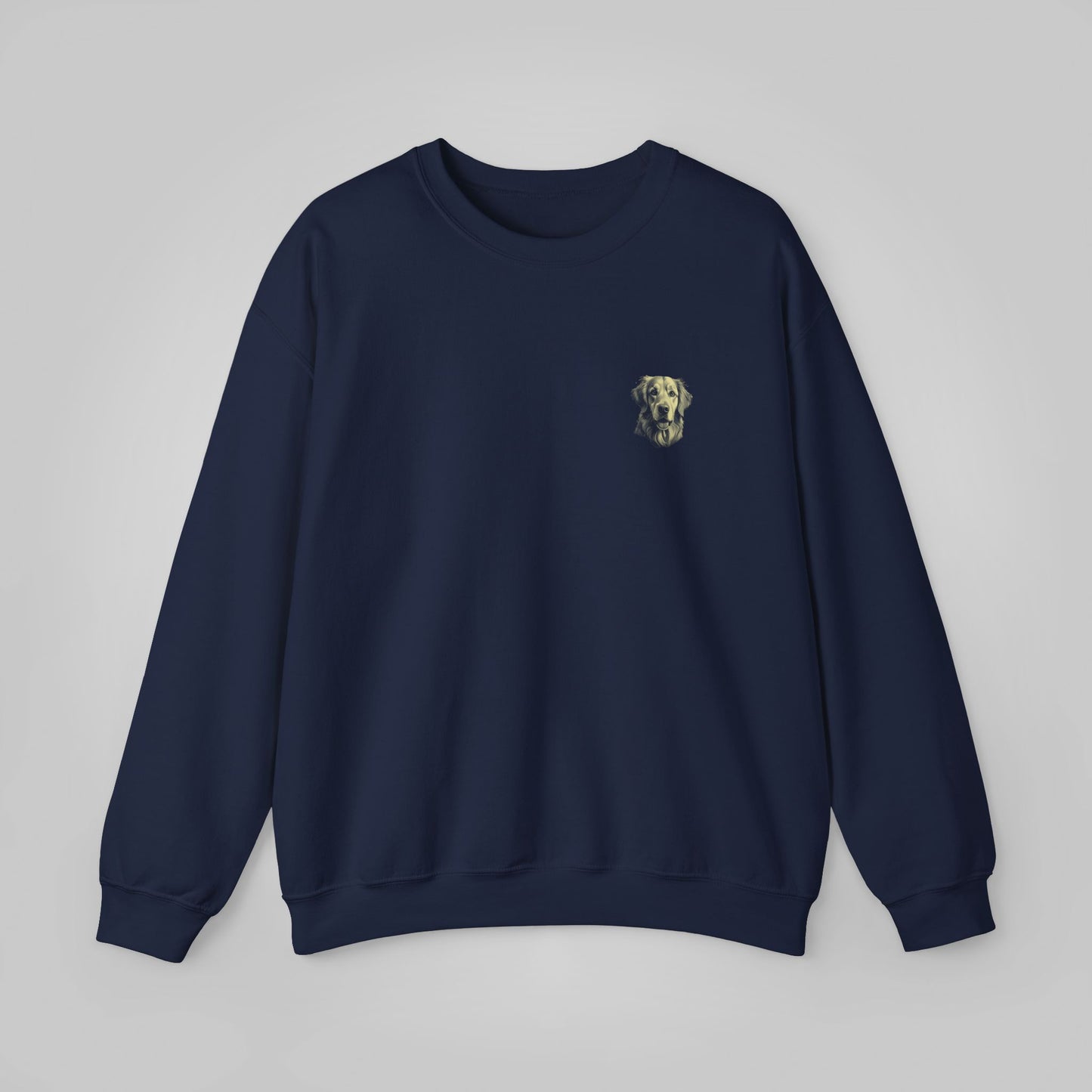 Golden Retriever Dog Unisex Heavy Blend™ Crewneck Sweatshirt - Golden Retriever Sweatshirt