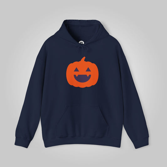 Halloween Pumpkin Head Unisex Heavy Blend™ Hooded Sweatshirt, Harvest Jack Hoodie, Halloween Hoodie