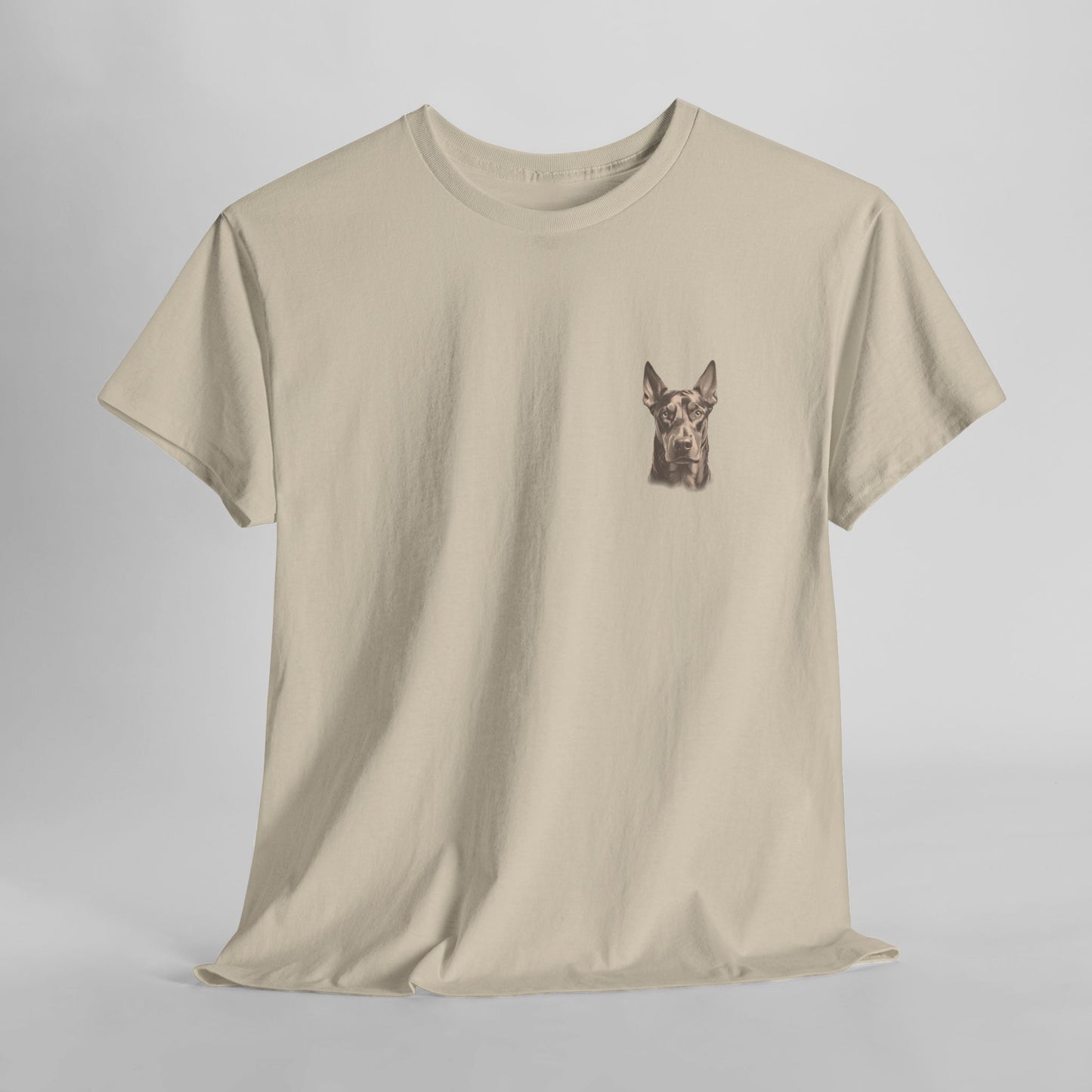 Doberman Dog Unisex Heavy Cotton Tee - Doberman Tee