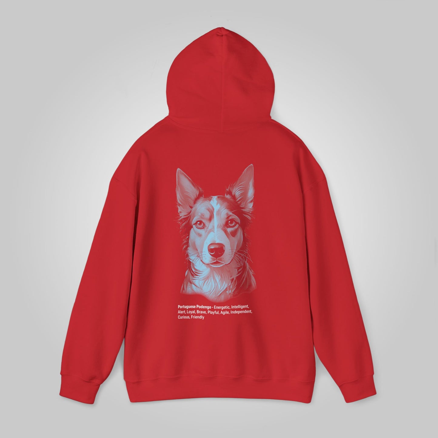 Portuguese Podengo Dog Unisex Heavy Blend™ Hooded Sweatshirt - Portuguese Podengo Hoodie