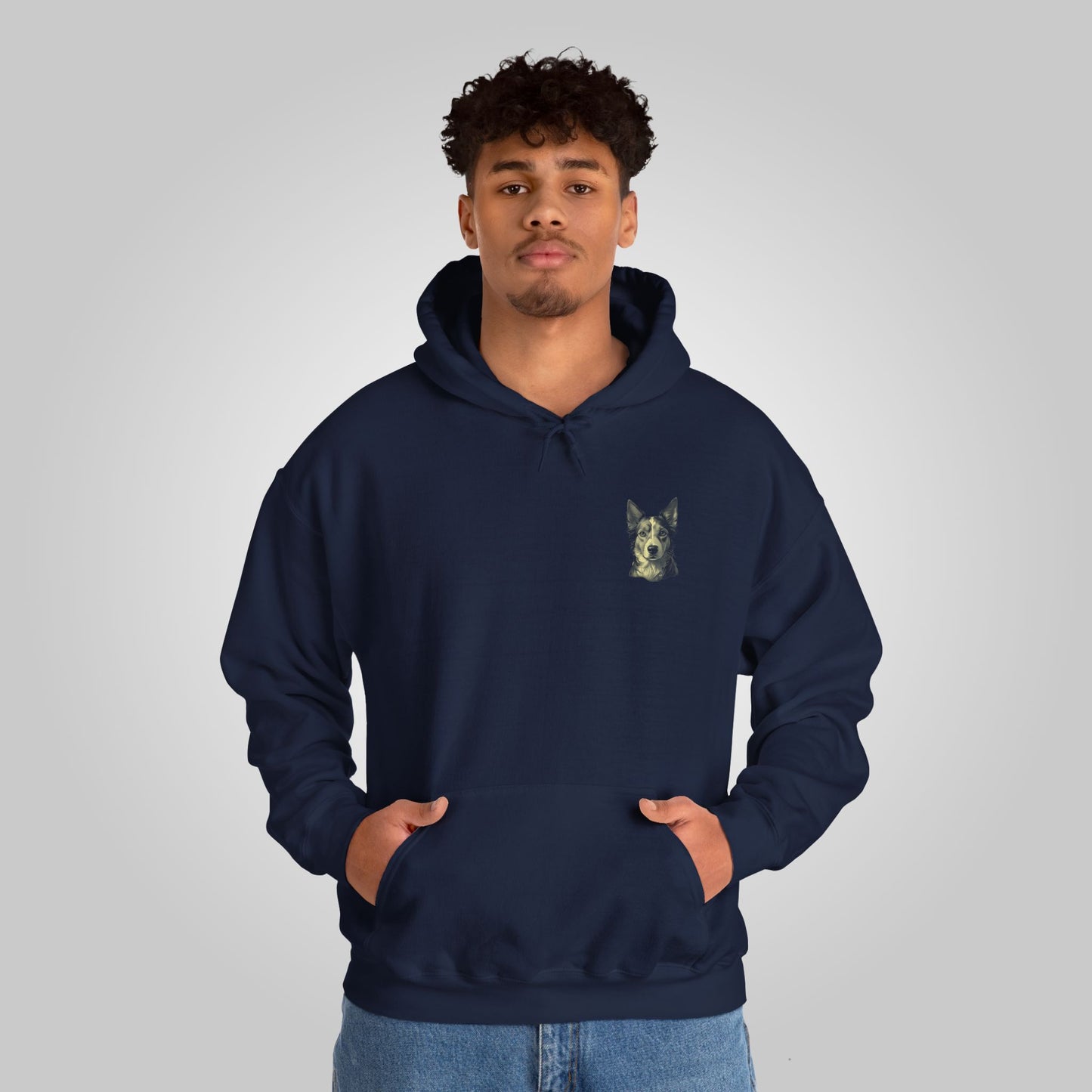 Portuguese Podengo Dog Unisex Heavy Blend™ Hooded Sweatshirt - Portuguese Podengo Hoodie