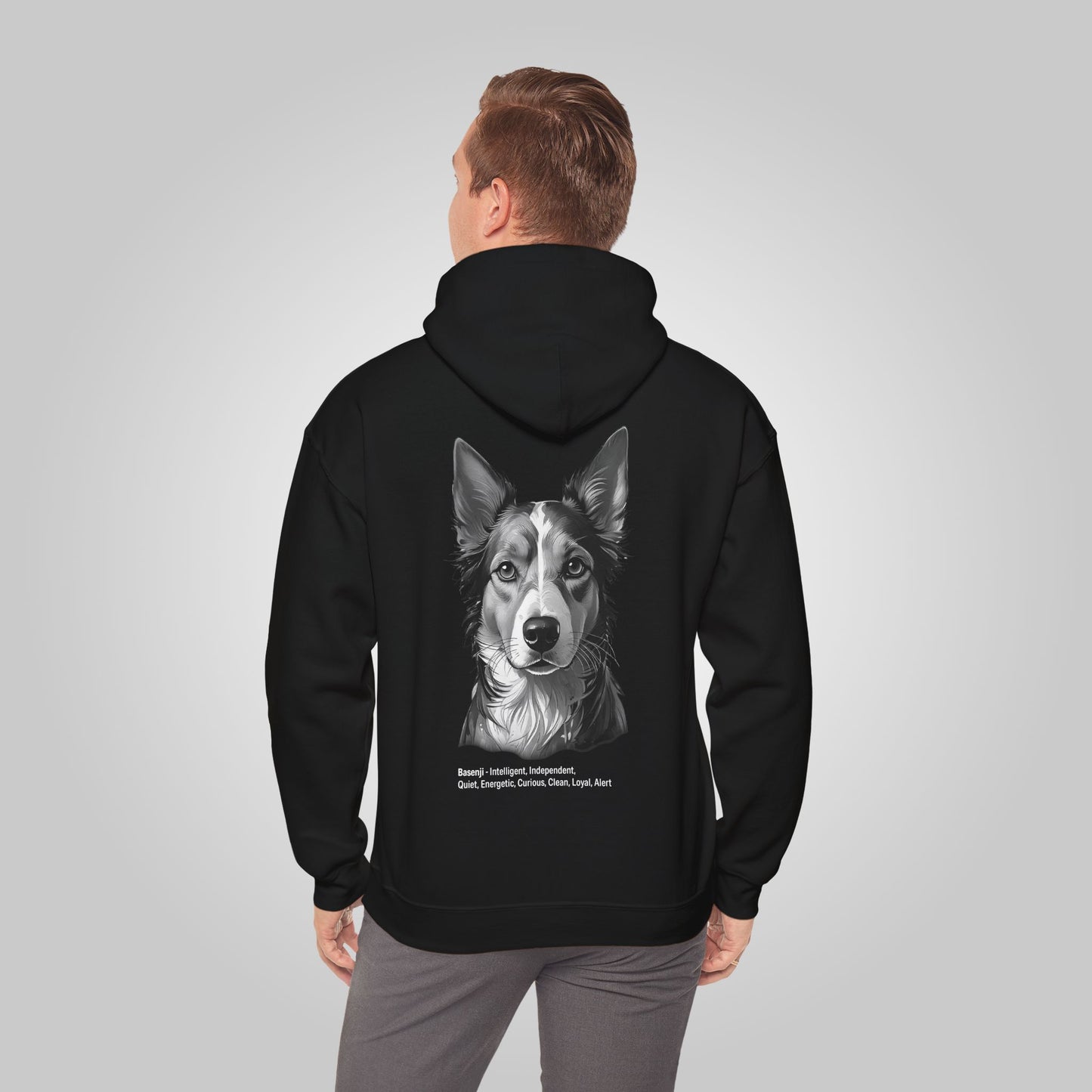 Basenji Dog Unisex Heavy Blend™ Hooded Sweatshirt - Basenji Hoodie