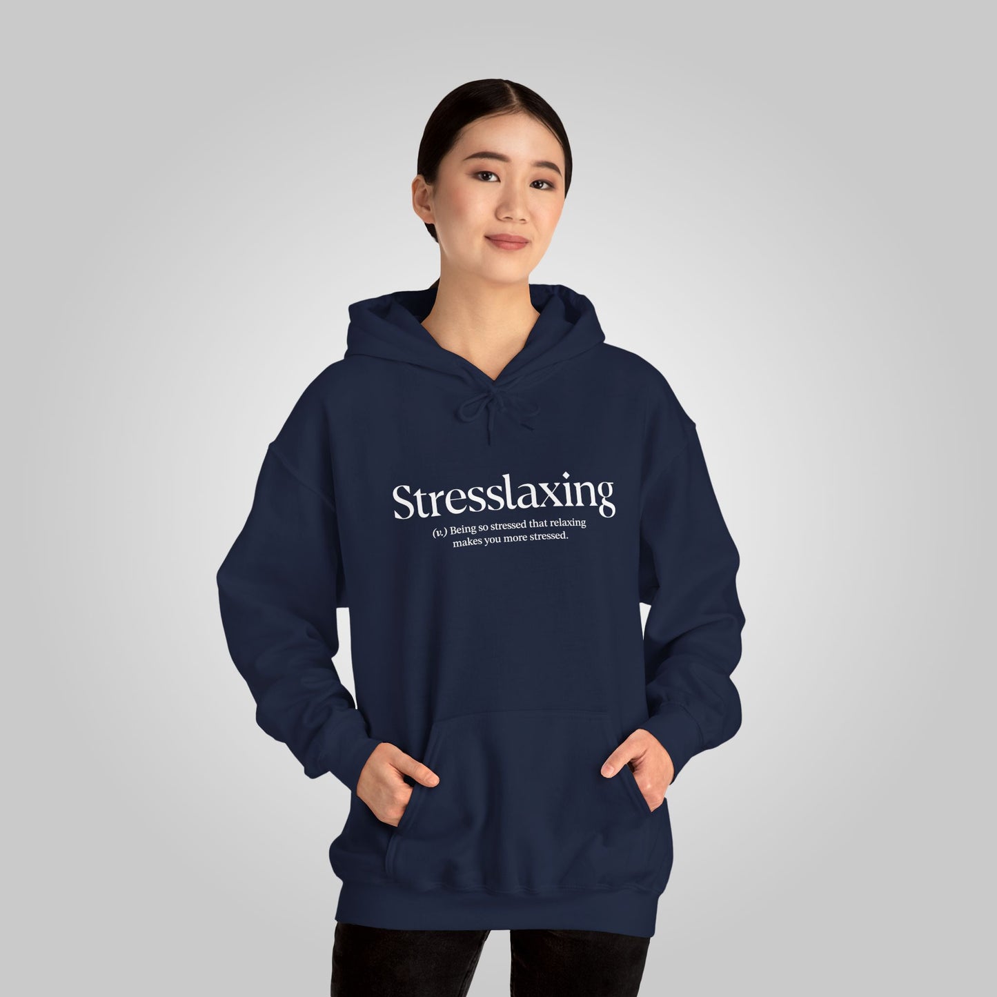 Stresslaxing Unisex Heavy Blend™ Hooded Sweatshirt - Funny Stress Hoodie, Relaxing Hoodie